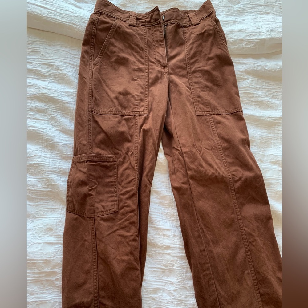 Aritzia Sunday Best chocolate brown size 4 pants